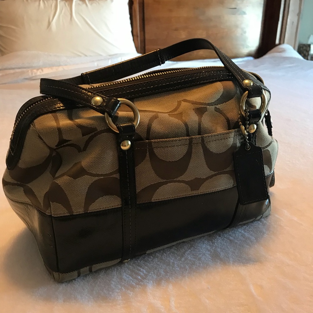 Coach handbag, Brown